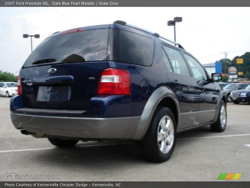 Dark Blue Pearl Metallic / Shale Grey 2007 Ford Freestyle SEL