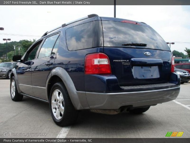 Dark Blue Pearl Metallic / Shale Grey 2007 Ford Freestyle SEL