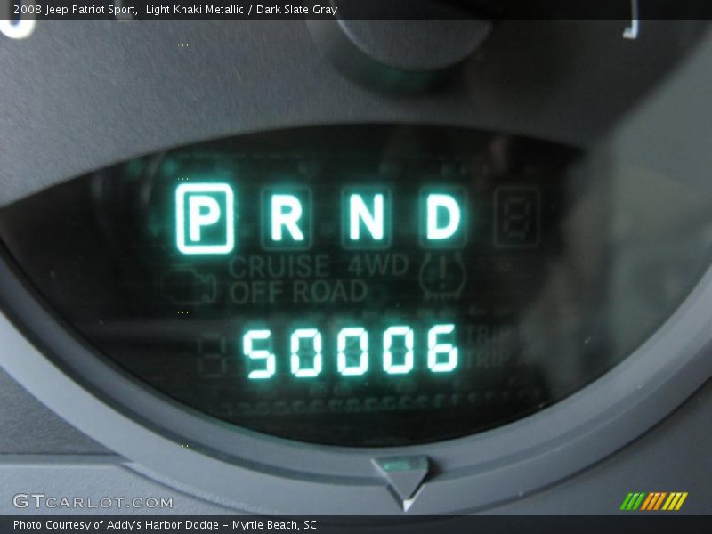 Light Khaki Metallic / Dark Slate Gray 2008 Jeep Patriot Sport