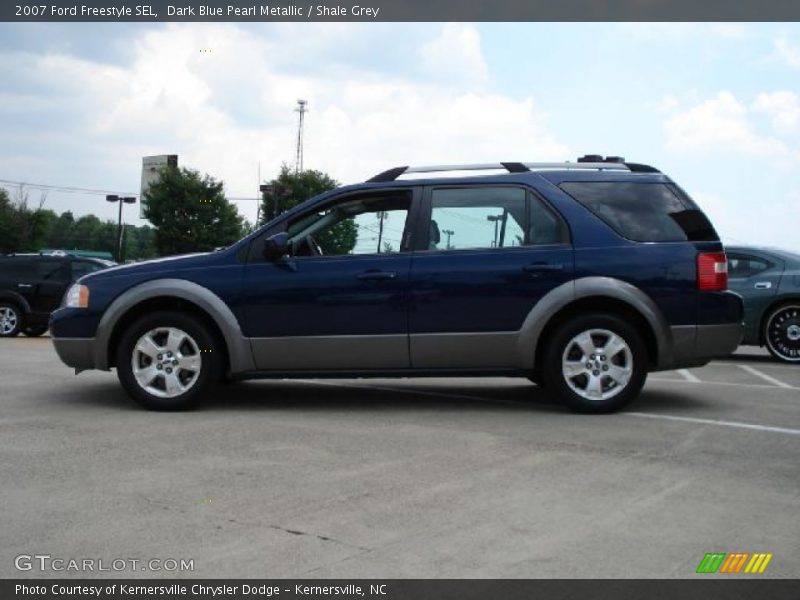 Dark Blue Pearl Metallic / Shale Grey 2007 Ford Freestyle SEL
