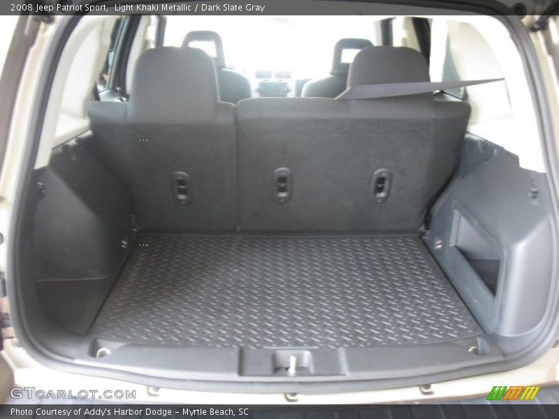 Light Khaki Metallic / Dark Slate Gray 2008 Jeep Patriot Sport