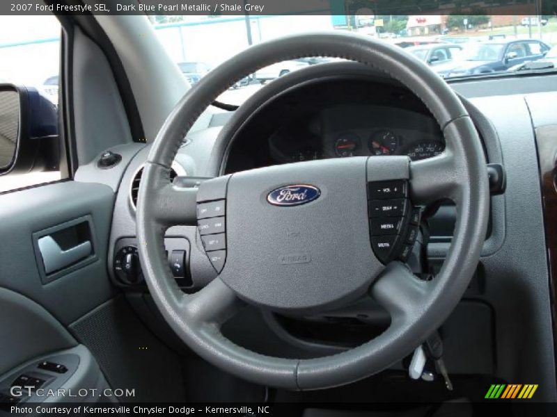 Dark Blue Pearl Metallic / Shale Grey 2007 Ford Freestyle SEL