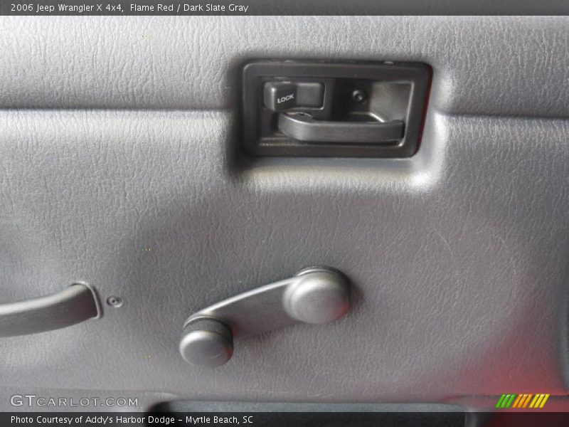 Flame Red / Dark Slate Gray 2006 Jeep Wrangler X 4x4