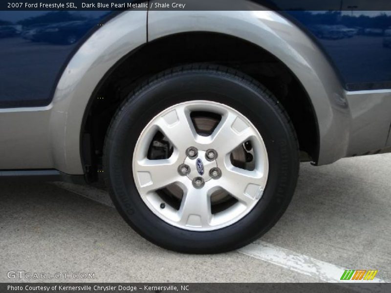 Dark Blue Pearl Metallic / Shale Grey 2007 Ford Freestyle SEL