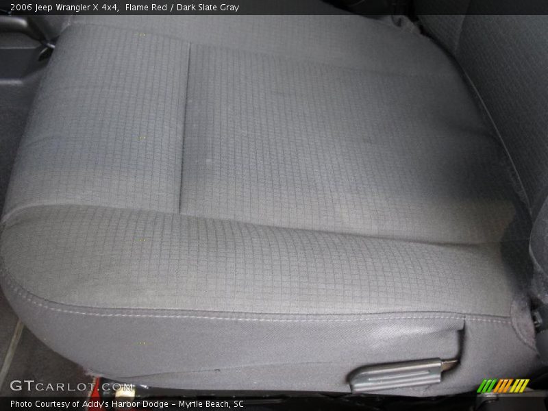 Flame Red / Dark Slate Gray 2006 Jeep Wrangler X 4x4