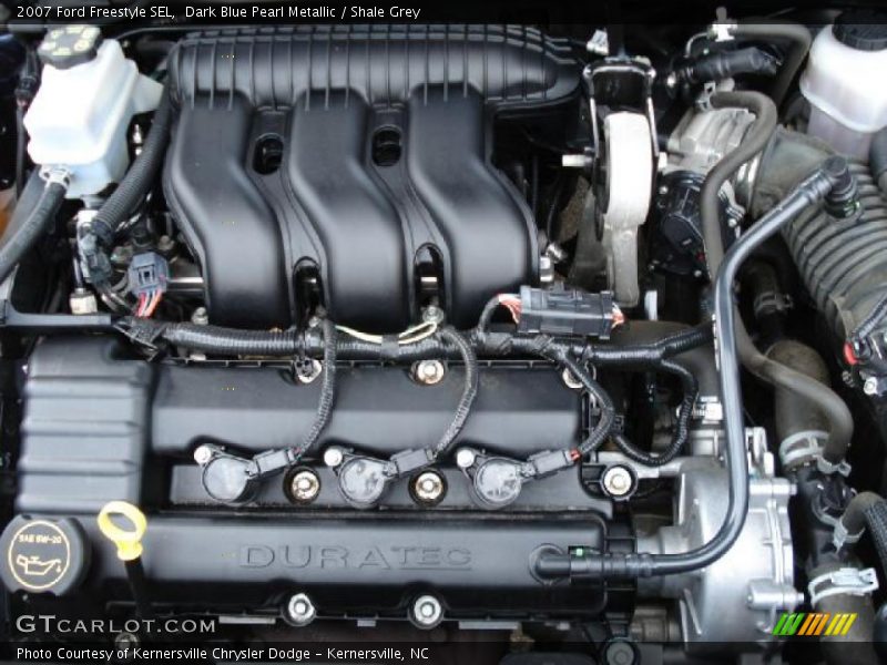 Dark Blue Pearl Metallic / Shale Grey 2007 Ford Freestyle SEL