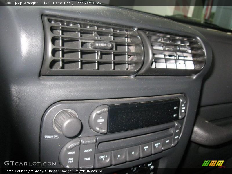 Flame Red / Dark Slate Gray 2006 Jeep Wrangler X 4x4