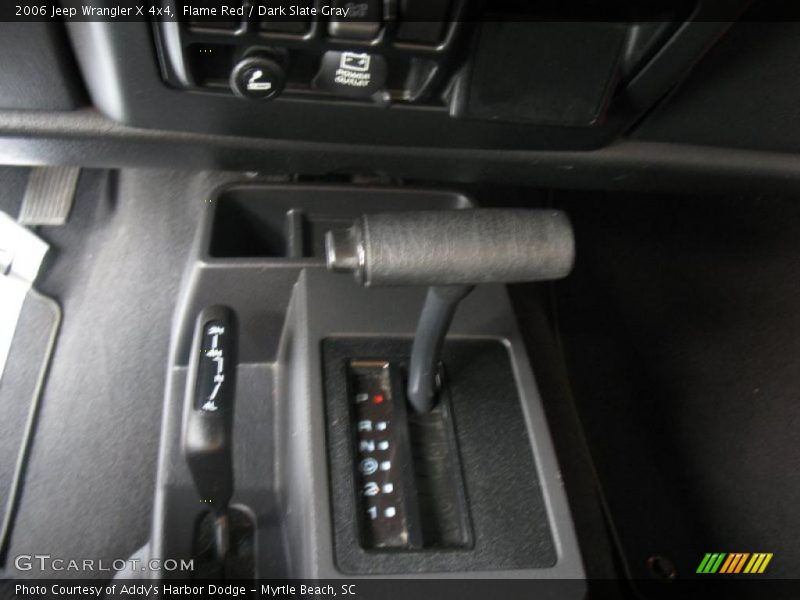 Flame Red / Dark Slate Gray 2006 Jeep Wrangler X 4x4
