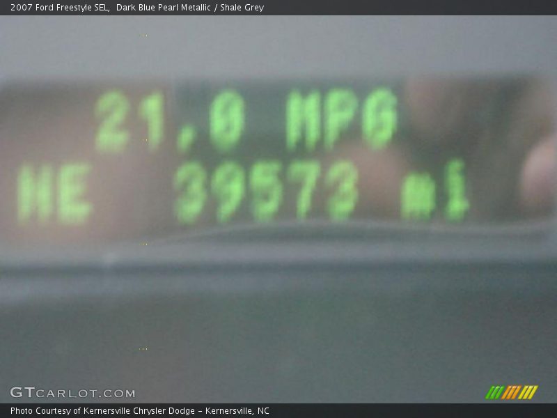 Dark Blue Pearl Metallic / Shale Grey 2007 Ford Freestyle SEL