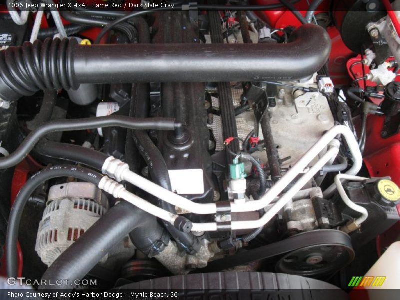 Flame Red / Dark Slate Gray 2006 Jeep Wrangler X 4x4