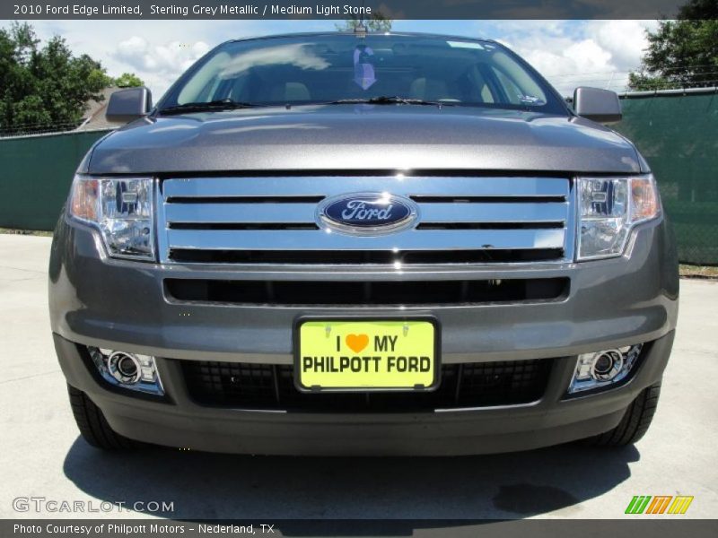 Sterling Grey Metallic / Medium Light Stone 2010 Ford Edge Limited