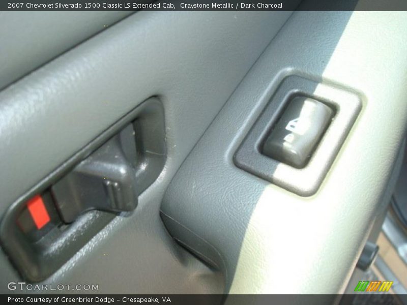 Graystone Metallic / Dark Charcoal 2007 Chevrolet Silverado 1500 Classic LS Extended Cab