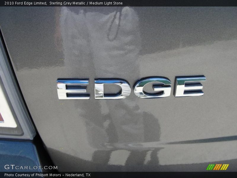 Sterling Grey Metallic / Medium Light Stone 2010 Ford Edge Limited