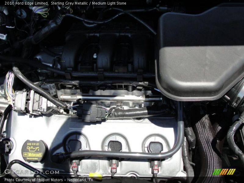Sterling Grey Metallic / Medium Light Stone 2010 Ford Edge Limited