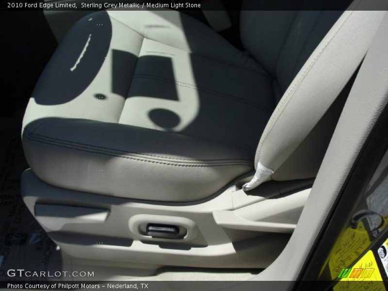 Sterling Grey Metallic / Medium Light Stone 2010 Ford Edge Limited