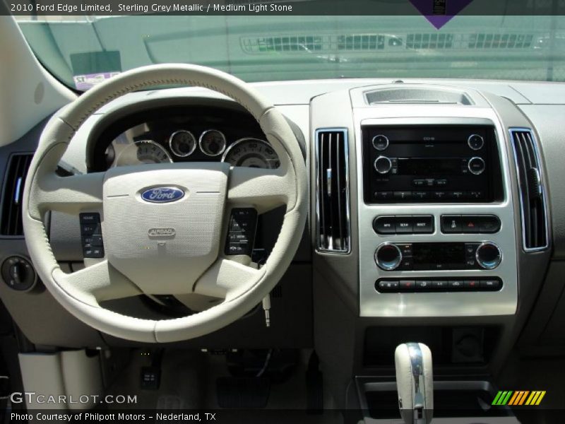 Sterling Grey Metallic / Medium Light Stone 2010 Ford Edge Limited