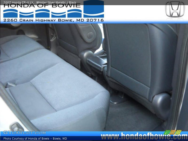 Whistler Silver Metallic / Black 2007 Honda CR-V LX