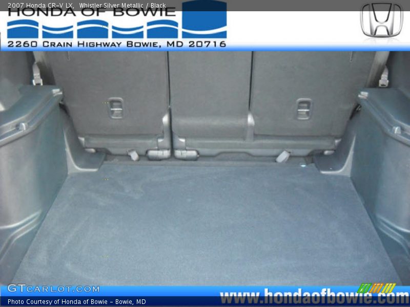 Whistler Silver Metallic / Black 2007 Honda CR-V LX