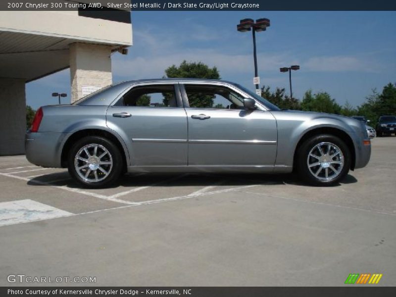 Silver Steel Metallic / Dark Slate Gray/Light Graystone 2007 Chrysler 300 Touring AWD