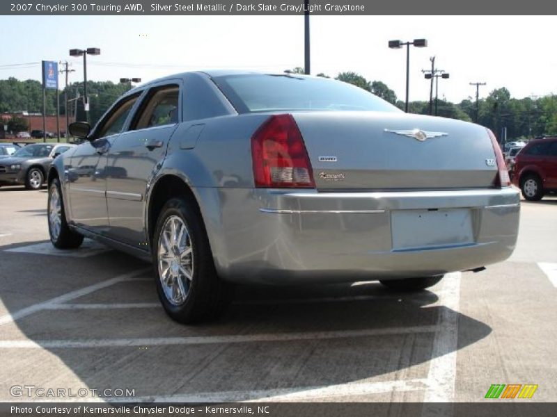 Silver Steel Metallic / Dark Slate Gray/Light Graystone 2007 Chrysler 300 Touring AWD
