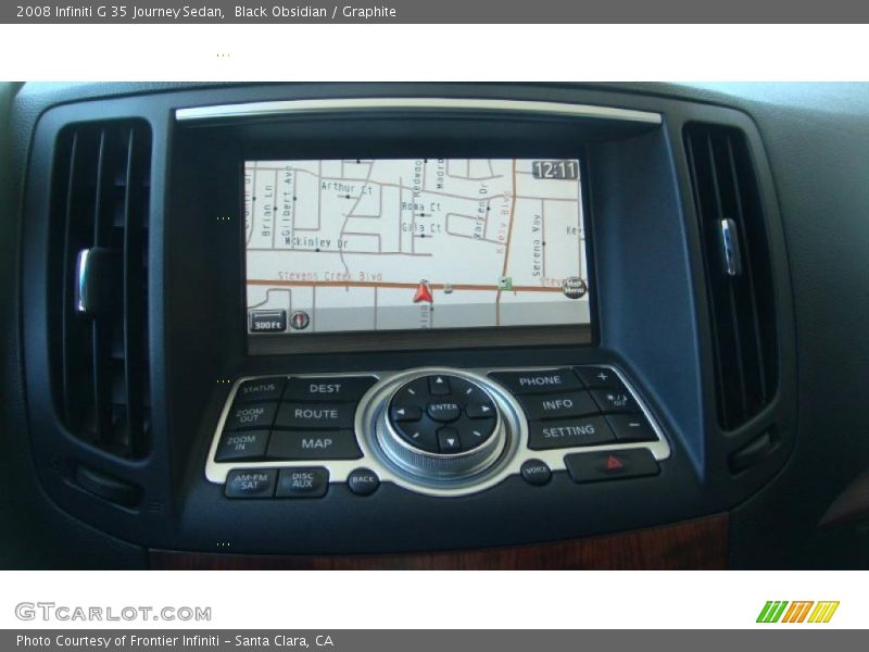 Black Obsidian / Graphite 2008 Infiniti G 35 Journey Sedan