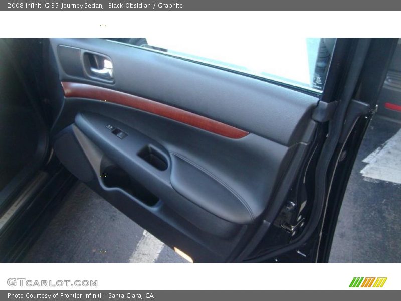 Black Obsidian / Graphite 2008 Infiniti G 35 Journey Sedan