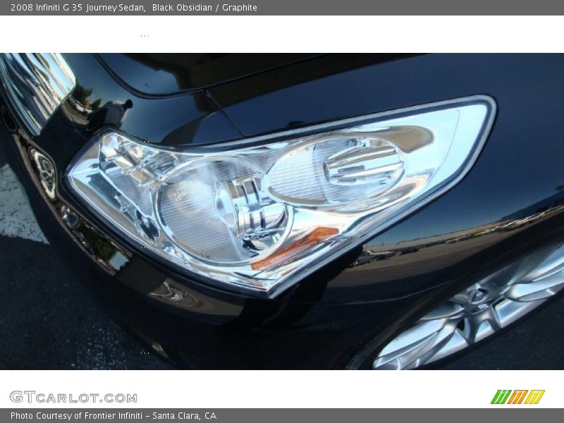 Black Obsidian / Graphite 2008 Infiniti G 35 Journey Sedan