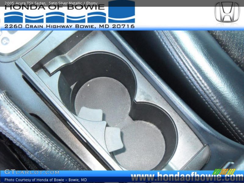 Satin Silver Metallic / Ebony 2005 Acura TSX Sedan