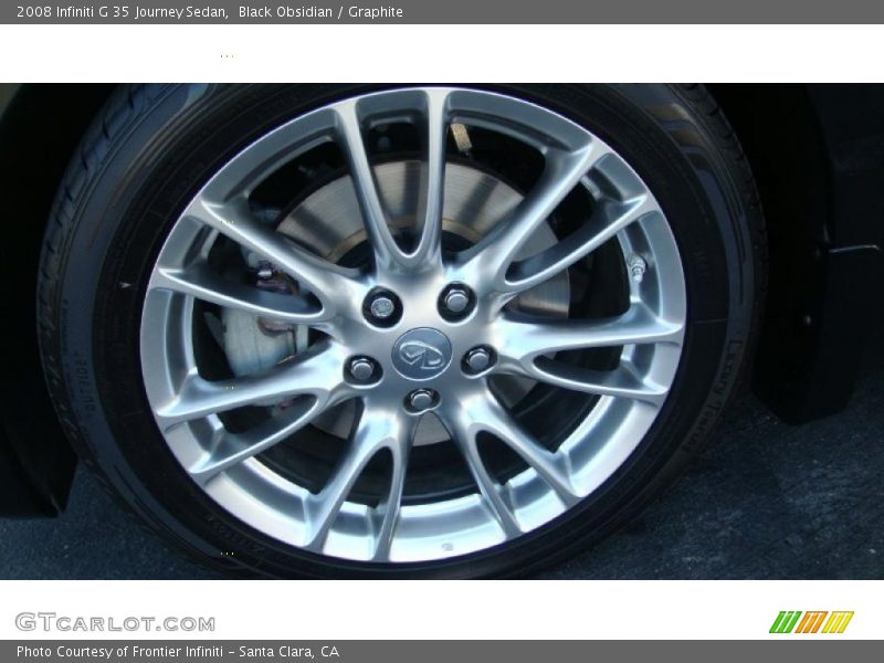 Black Obsidian / Graphite 2008 Infiniti G 35 Journey Sedan