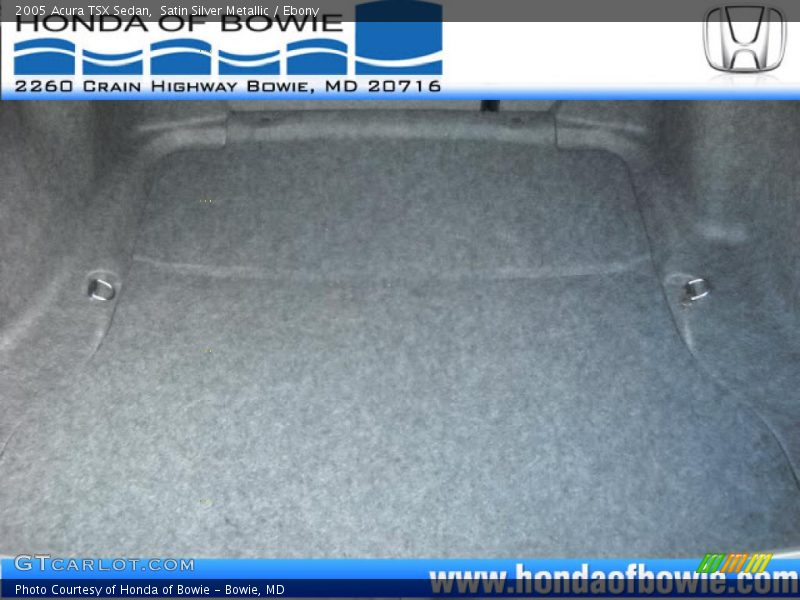 Satin Silver Metallic / Ebony 2005 Acura TSX Sedan