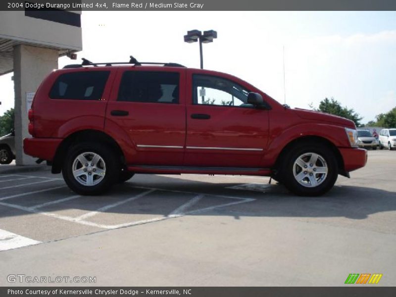 Flame Red / Medium Slate Gray 2004 Dodge Durango Limited 4x4