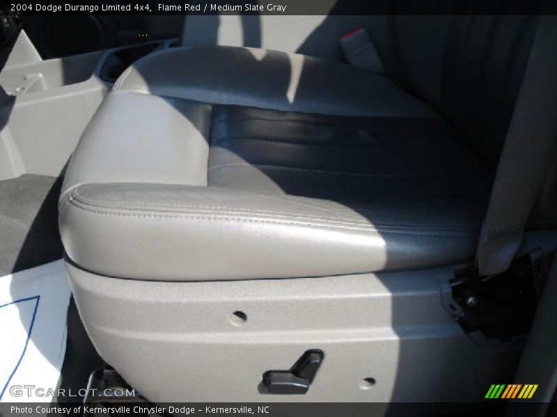 Flame Red / Medium Slate Gray 2004 Dodge Durango Limited 4x4