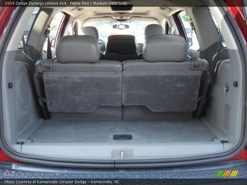 Flame Red / Medium Slate Gray 2004 Dodge Durango Limited 4x4