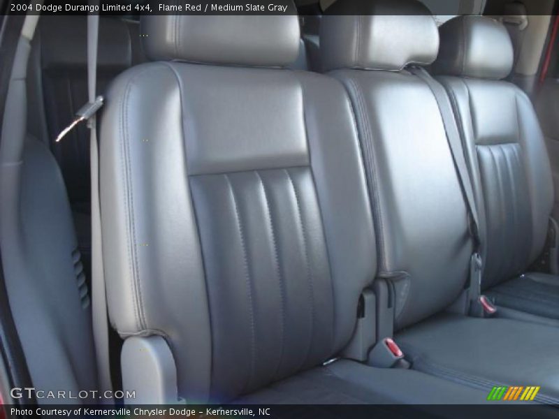 Flame Red / Medium Slate Gray 2004 Dodge Durango Limited 4x4