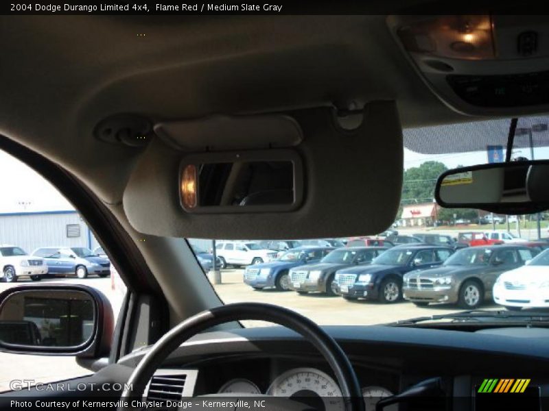 Flame Red / Medium Slate Gray 2004 Dodge Durango Limited 4x4