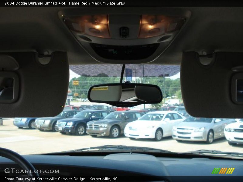 Flame Red / Medium Slate Gray 2004 Dodge Durango Limited 4x4