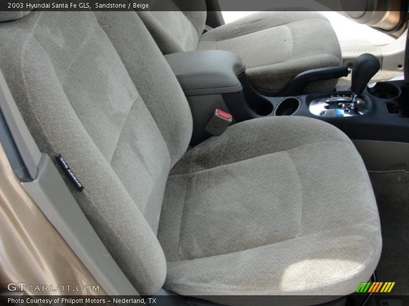 Sandstone / Beige 2003 Hyundai Santa Fe GLS