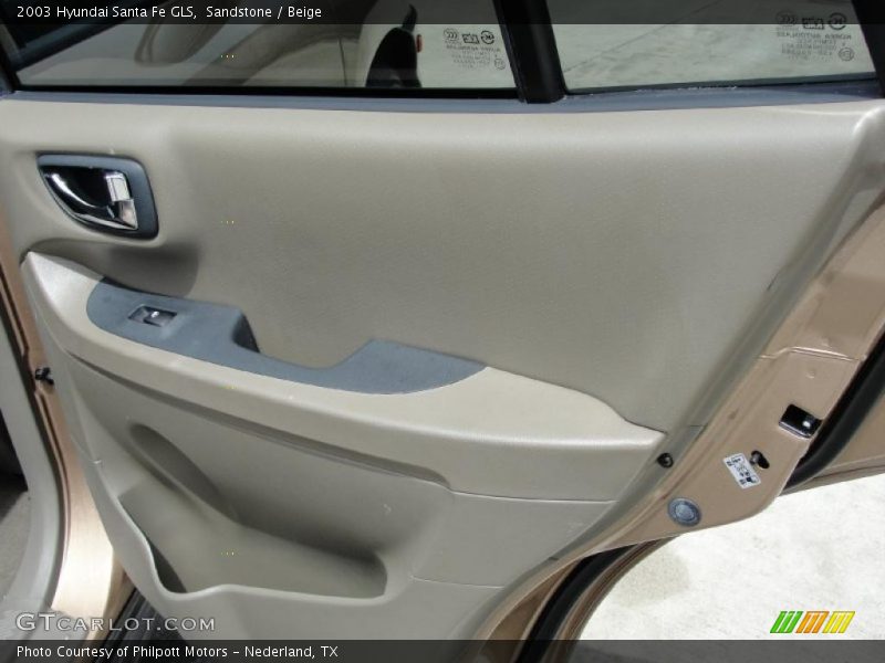 Sandstone / Beige 2003 Hyundai Santa Fe GLS
