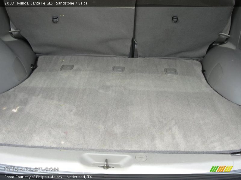 Sandstone / Beige 2003 Hyundai Santa Fe GLS