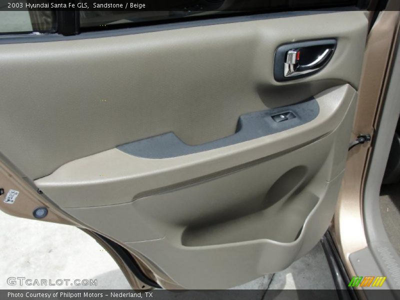 Sandstone / Beige 2003 Hyundai Santa Fe GLS