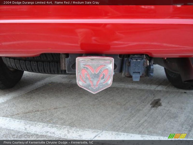 Flame Red / Medium Slate Gray 2004 Dodge Durango Limited 4x4