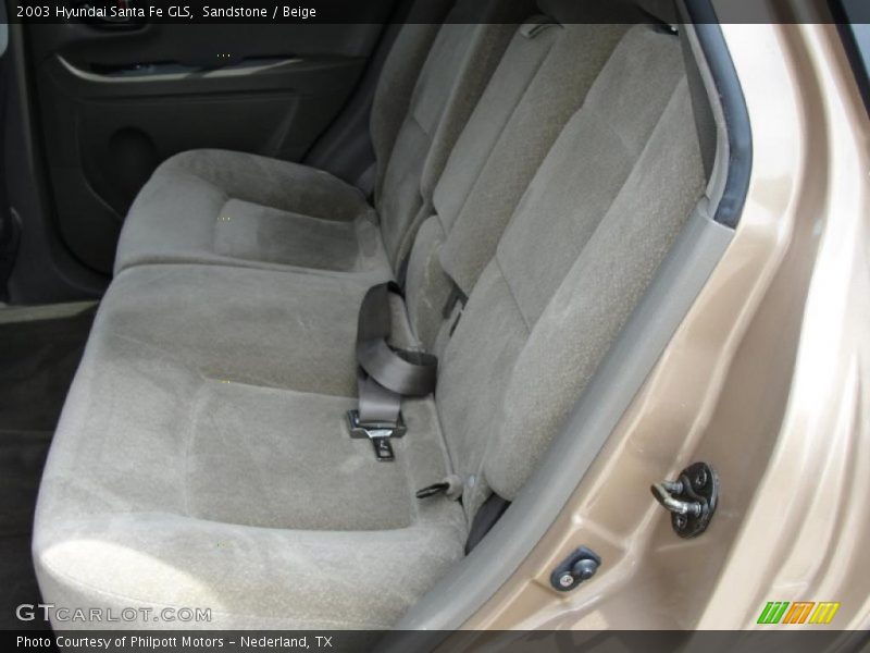 Sandstone / Beige 2003 Hyundai Santa Fe GLS