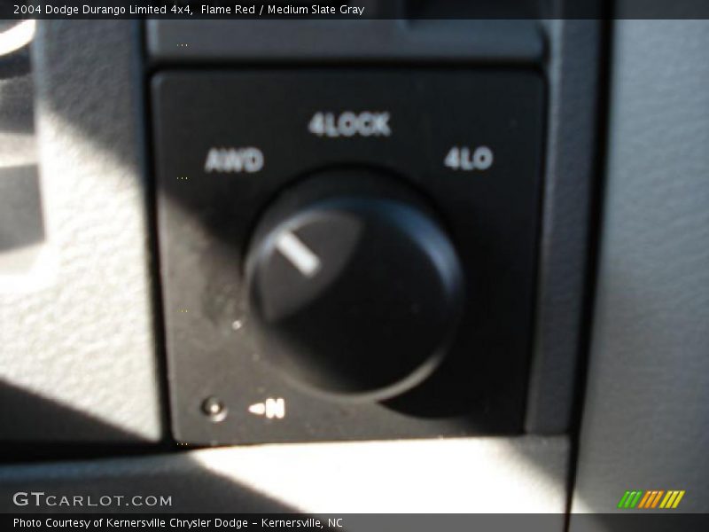 Flame Red / Medium Slate Gray 2004 Dodge Durango Limited 4x4