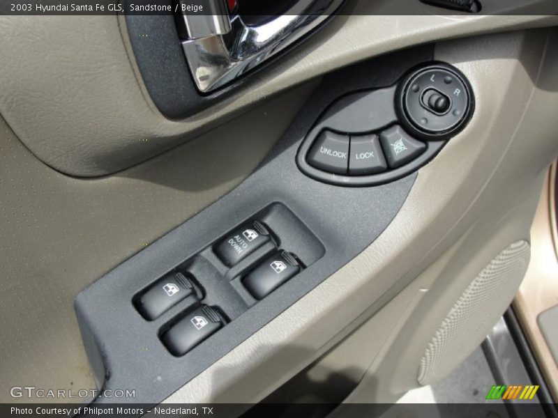 Sandstone / Beige 2003 Hyundai Santa Fe GLS
