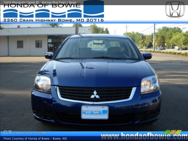 Maizen Blue Pearl / Beige 2009 Mitsubishi Galant ES