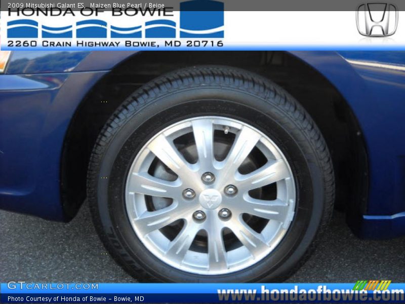 Maizen Blue Pearl / Beige 2009 Mitsubishi Galant ES