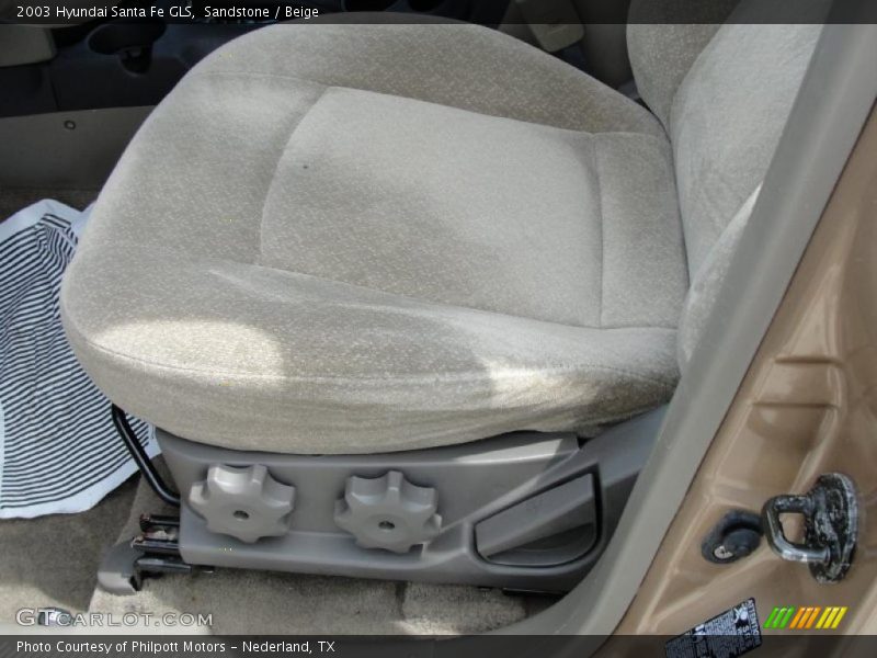 Sandstone / Beige 2003 Hyundai Santa Fe GLS