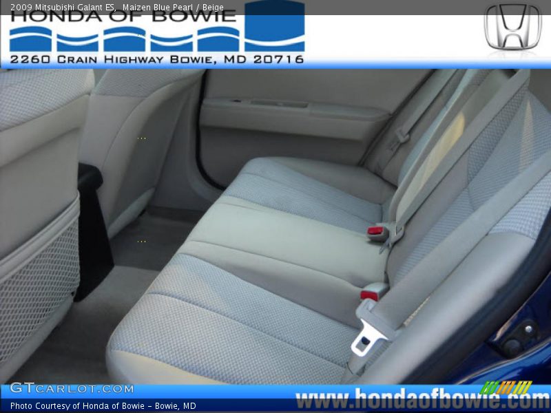 Maizen Blue Pearl / Beige 2009 Mitsubishi Galant ES