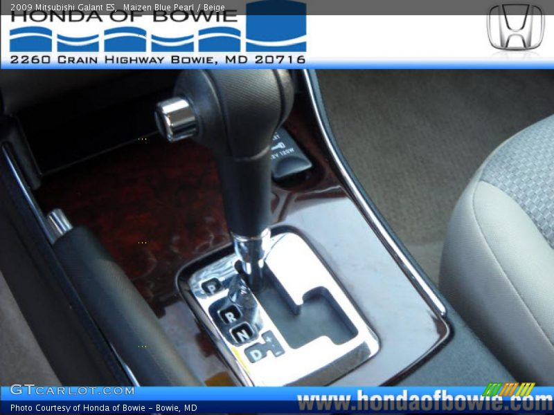 Maizen Blue Pearl / Beige 2009 Mitsubishi Galant ES