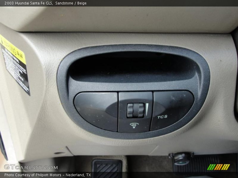 Sandstone / Beige 2003 Hyundai Santa Fe GLS
